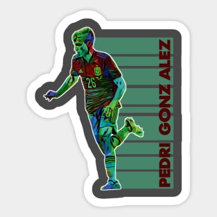 Pedri Gonzalez Sticker